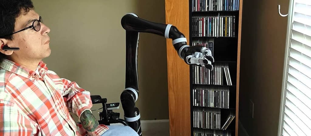Robotarm Jaco zelfstandigheid lichamelijke beperkingen