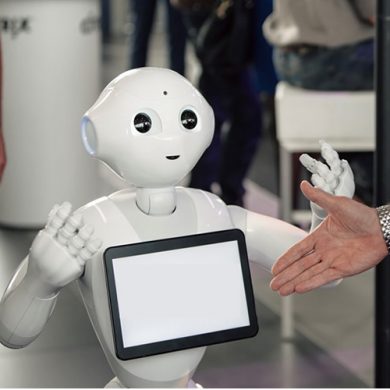 Service robot Pepper in de zorg