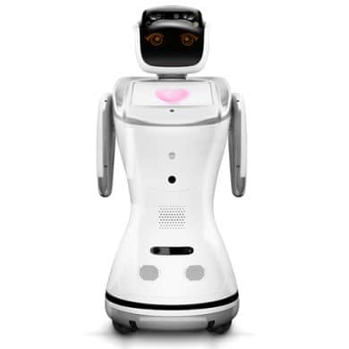 Receptie robot Sanbot robot voor hospitality